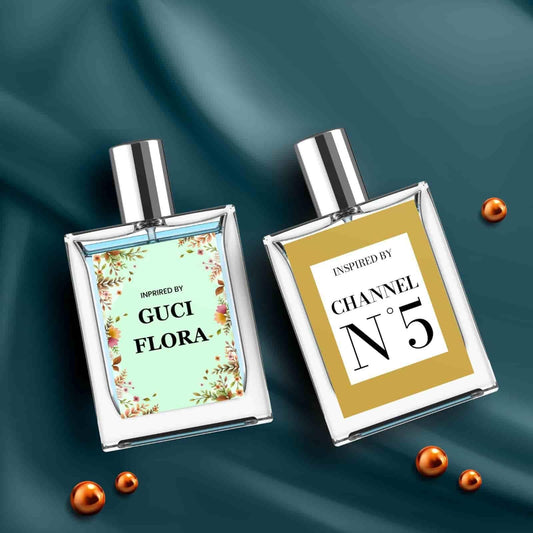 Gucci Flora & Chanel N5 Eau De Parfum