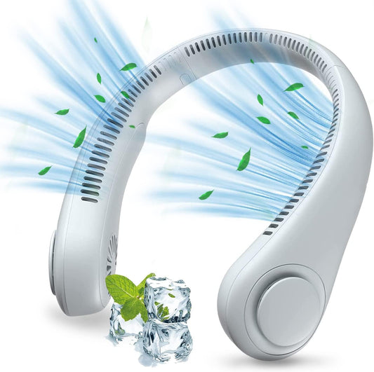Portable Bladeless Hanging Rechargeable Neck Fan