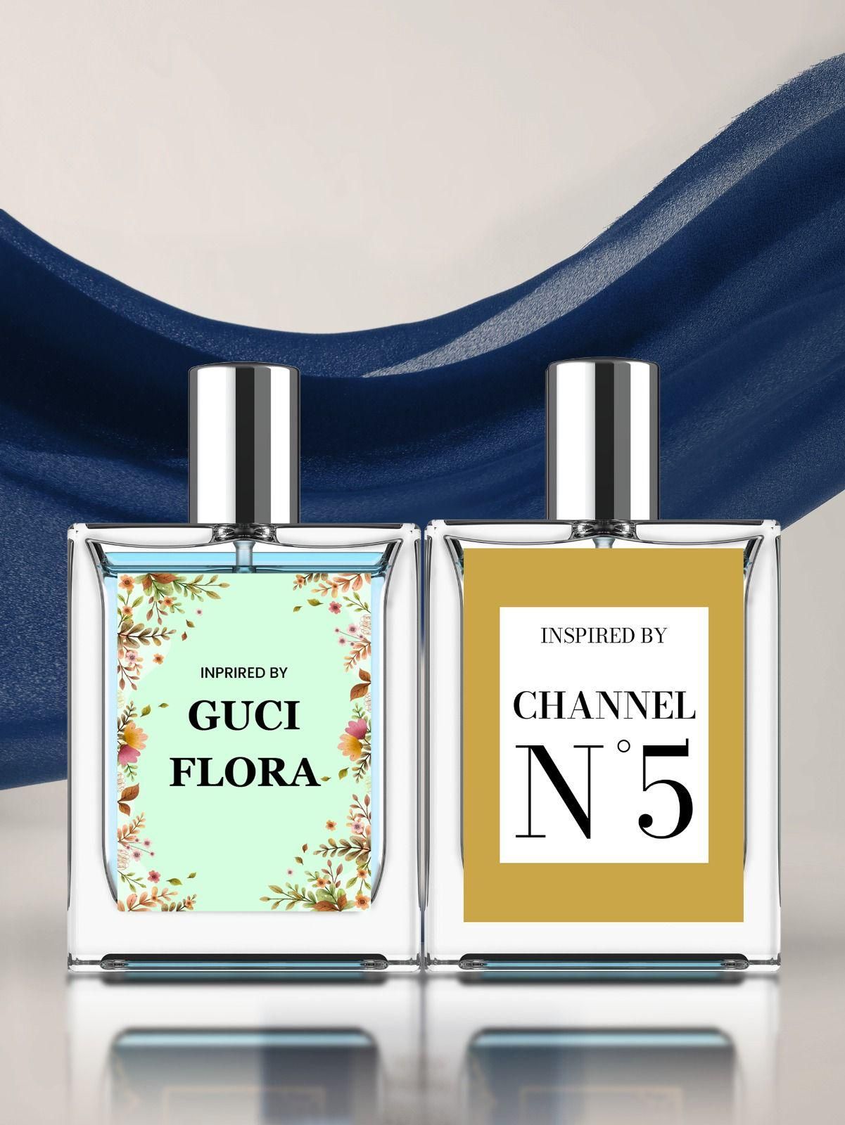 Gucci Flora & Chanel N5 Eau De Parfum