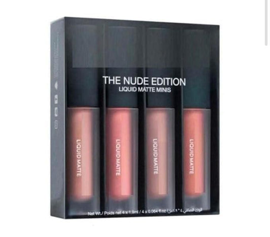 Nude Red Edition Lipstick Set – 4 Shades