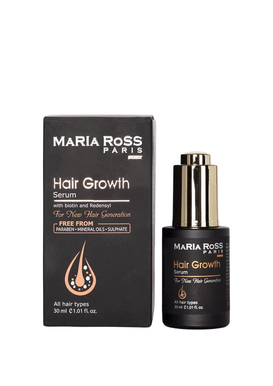 Maria Ross Advance Hair Growth Serum for Men & Women| Prevent Hair Fall Biotin Serum| Natural Ingredients Free From Paraben - 30 ml