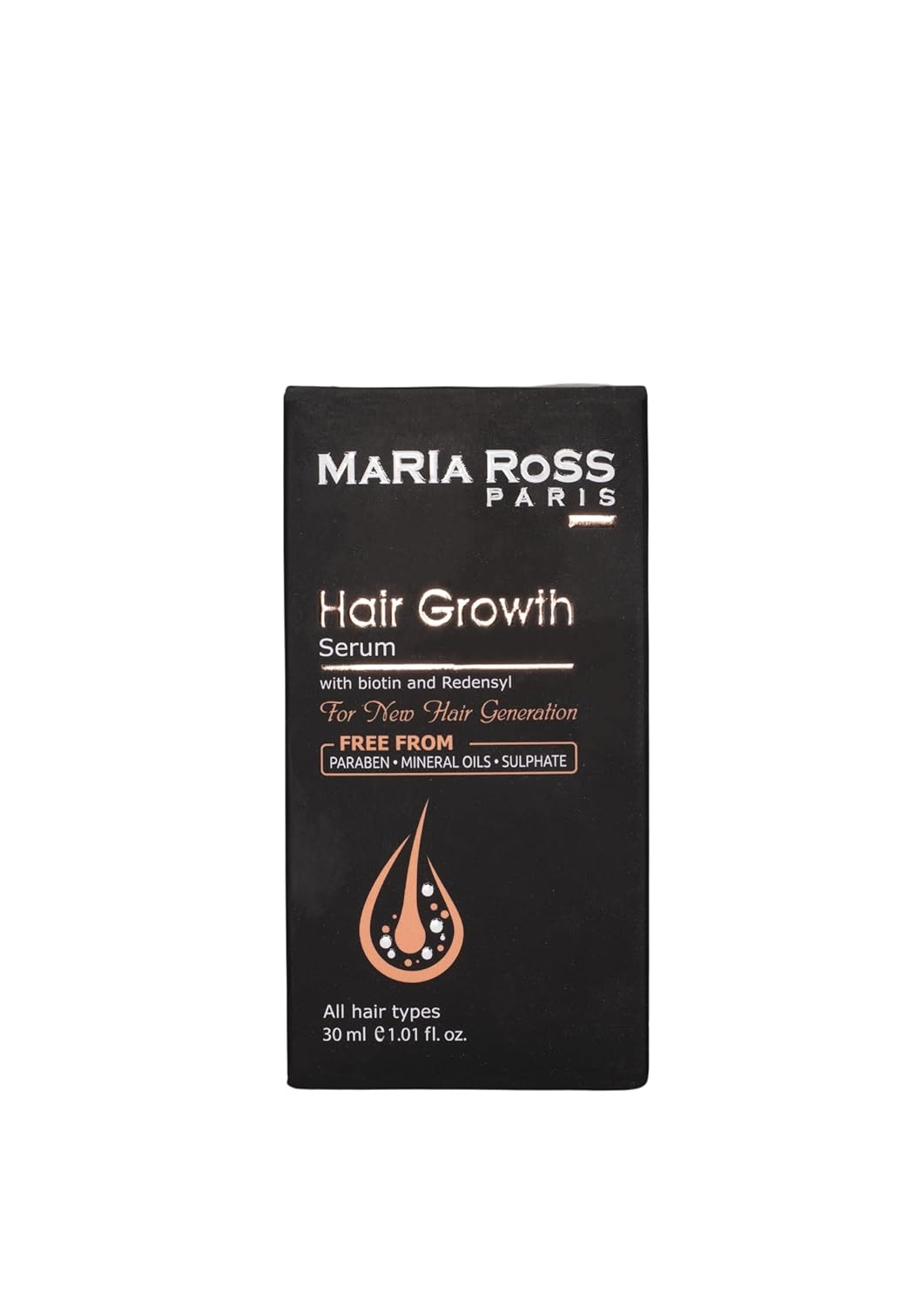 Maria Ross Advance Hair Growth Serum for Men & Women| Prevent Hair Fall Biotin Serum| Natural Ingredients Free From Paraben - 30 ml