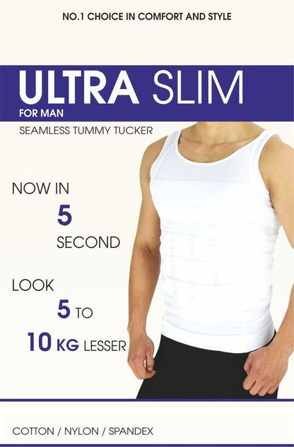 Deemark Body Shaper Ultra Slim Vest For Men