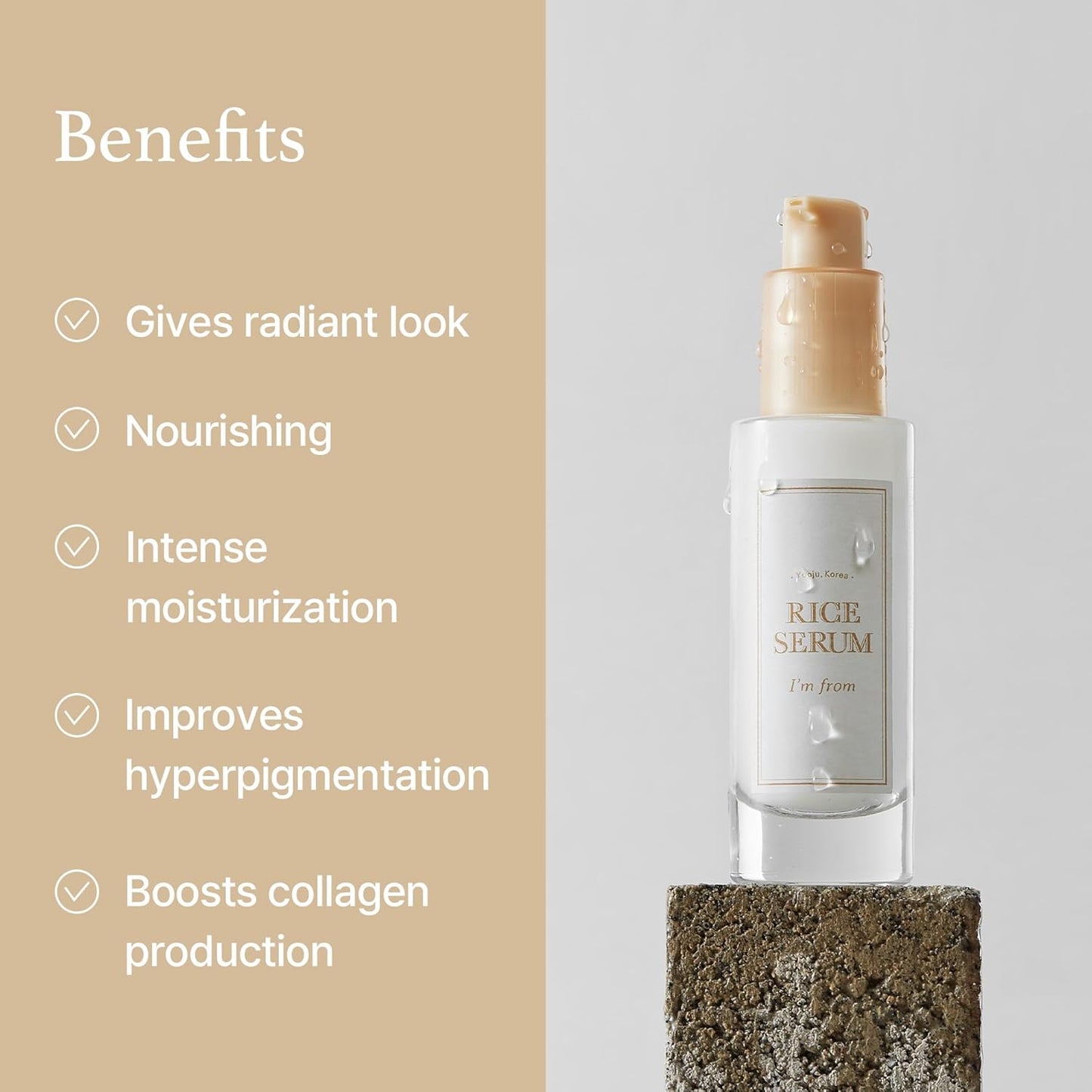 Healthy Glow Rice Face Serum (30ml)